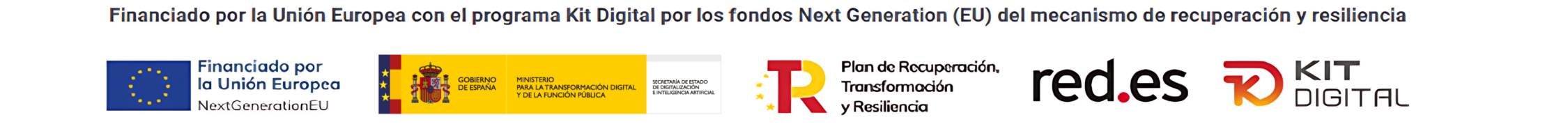 Logotipos de los promotores del kit digital.